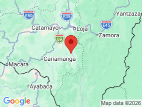 Map of Site Report: Cerro Mandango, Ecuador